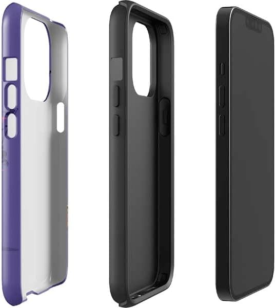 Skinit Impact Phone Case Compatible with iPhone 14 Pro - Officially Licensed Scooby-Doo Shaggy and Ghost Clown Design