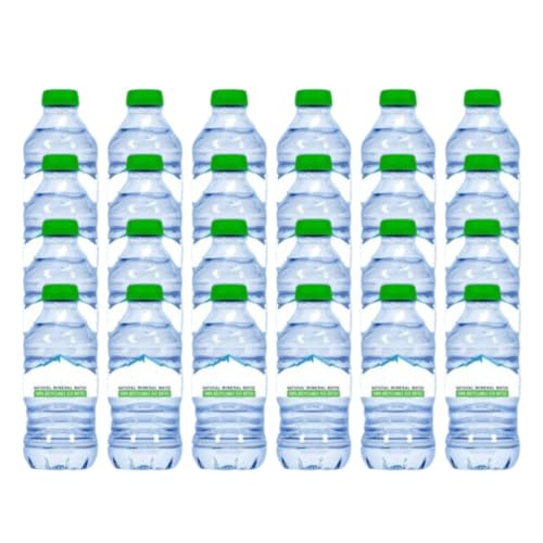 AVT Still Natural Mineral Water High pH and Low Sodium Hydrating and Refreshing Bottled Water 100% Recyclable (330 ml (24 Bottles))