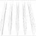 Bird Blinder Polycarbonate Bird Spikes for Pigeons and other Small Birds - (16 foot coverage)