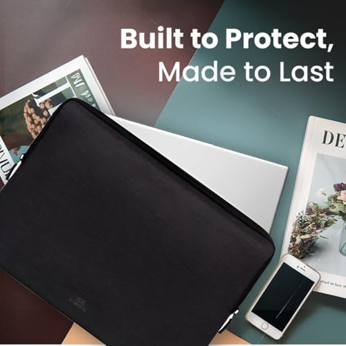 Image of RIVACASE Suzuka ECO Laptop sleeve 13.3 to 14 inches fits most popular Macbook, Laptops, Ultrabooks and Tablets made from ECO-FRIENDLY RPET Water Resistant Polyester Fabric