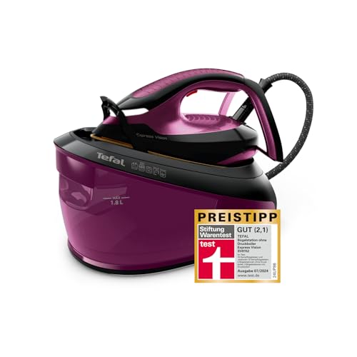 Tefal Express Vision, leistungsstarker 6,9-Bar-Druck, Dampfsto...