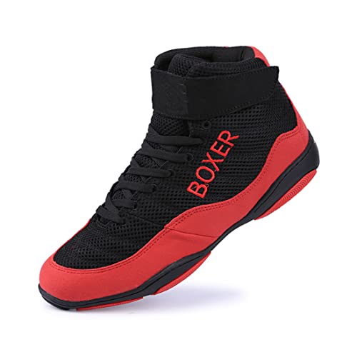 Wrestling Shoes Fighting Sports Boxing Shoes For Adults Mesh Fitness Sneakers Unisex Pro Men's And Youth Genuine Boot Lightweight Bodybuilding Training #TOP15