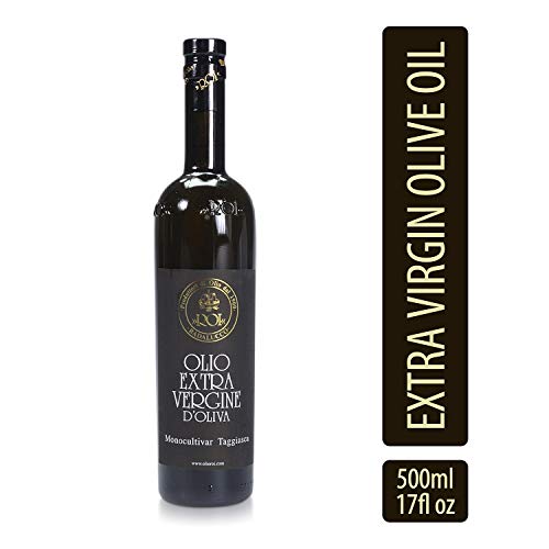 ROI Monocultivar Ligurian Taggiasca Extra Virgin Olive Oil, 17 fl oz (500ml)