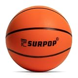 Surpop Gewichteter Silent Basketball Größe 7, 580 g, Indoor-Trainingsball