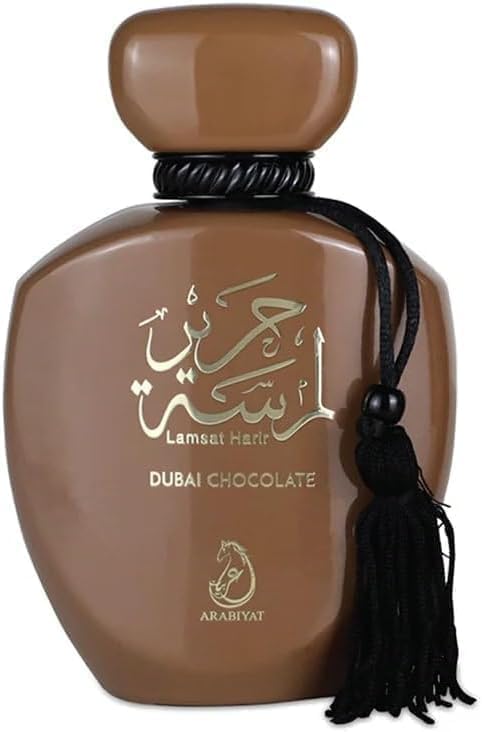 my perfumes Arabiyat Lamsat Harir Dubai Chocolate EDP 100ML For Men & Women (Unisex), Made in UAE