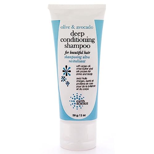 Image of Earth Science Olive and Avocado Deep Conditioning Shampoo, 2 Ounce