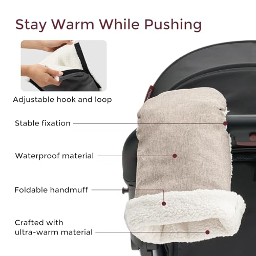 Image of Momcozy Stroller Gloves Warmmuffs