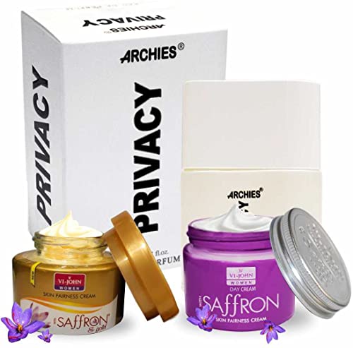 VI – JOHN Gift Set (Fairness Cream Day/Gold & Perfume Privacy 50Ml) (3 Items In The Set)