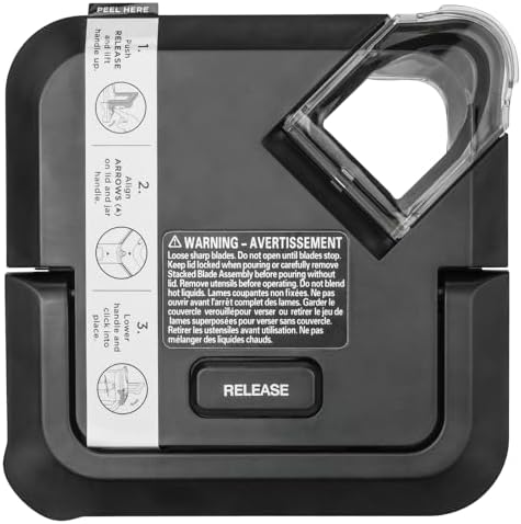 Blender Lid Replacement for Ninja, 72 OZ Blender Top Replacement Parts Spout Cover for Pitcher BL610 BL642 BL710WM BN701 BN751 BN800 BN801 CO610B CO650B Fits New Model with Extended Rims