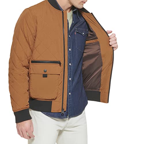 Image of Levi's mens Levi's Men's Quilted Utility Bomber Jacket