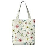 OXbnmm Atomic Stars - Bolsa de la compra (340 ml), diseño retro
