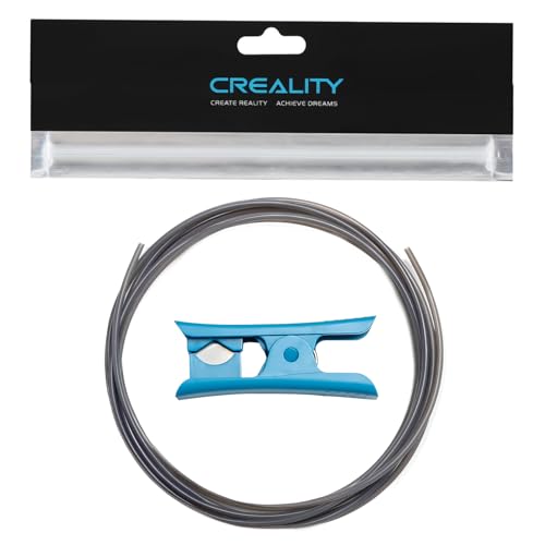 Creality Original PTFE-Teflonschlauch mit niedrigem Widerstand in Sternform, 4 m, FDM 3D-Drucker-Upgrade PTFE-Schlauch Teflon-Ersatzteil-Kit, geeignet für K1, K2, Ender-Serie und so weiter