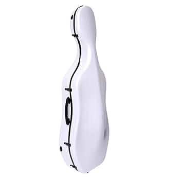 GEWA celloハードケース　ホワイト Amazon.com: GEWA Cello Case, Air 3.9, 4/4, White/Blue