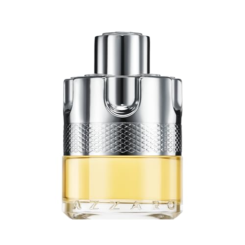 Azzaro, Wanted, Perfume Masculino, Fragrância Cítrica Especiada com Notas de Limão e Cardamomo, Eau de Toilette com Fixação Equilibrada, Refil para Recarga em Casa, Projeção Marcante, 50ml