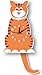 Produktbild Actim Wandaufkleber Wall Clock Garfield Kinderzimmer Hintergrund Wand Pendeluhr Karikatur Dekoration