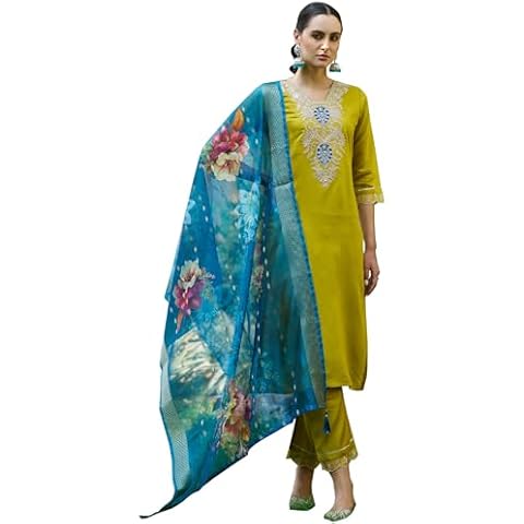 VredeVogel Embroidered Kurta with Pant Set Cover