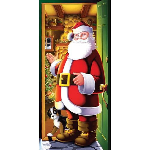 Beistle Santa Door Cover