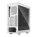 Fractal Design Meshify 2 Compact White ATX Case High-Airflow Tempered Glass, Flexible Layout, Mid Tower with Open Interior