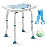 Icedeer Shower Stool,Shower Bench Seat,Shower Chair for Inside Shower and Bathtub,with Shower Head H