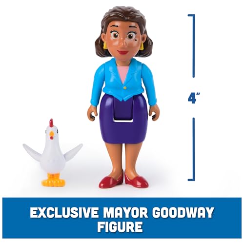 Image of Paw Patrol Rubble, Mayor Goodway & Chickaletta Figures, Kids Toys for Boys and Girls Ages 3 and Up (Pack of 6)