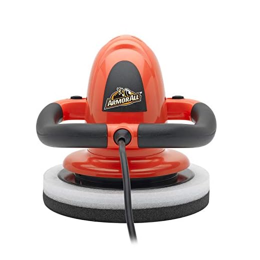 Armor All, AA10BP , 10 Inch Orbital, Wheels, Car Buffer/Polisher , Orange