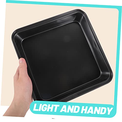 3-piece Nonstick Carbon Steel Oven Tray Set Baking Pan for Pizza Fish Chicken Cookie Sicilian Baking Plate - Image 5