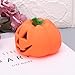 Vdaxvme Dog & Cat Interactive Pumpkin Squeaky Toy - Teaser Wand for Training & Mental Health - Soft, Unscented, Indoor Use - 6.5cm (2.56in) - Small Dogs & Adult Pets