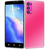 Colorful Android entsperrtes Handy Dual SIM 6 in entsperrtem Telefon Gesichts-ID + Fingerabdruck-GSM-Smartphones (Pink, One Size)