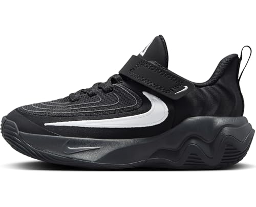 Giannis Immortality 4 Little Kids' Shoes (FZ6733-001, Black/White/Dark Smoke Grey) Size 8