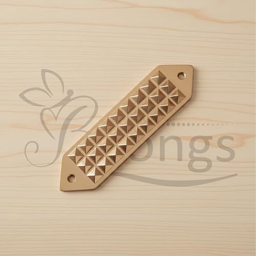 Image of Copper 27 Pyramid Strip |Size- 4Inch Approx |Weight- 72gm Approx |Strip with Pyramid Design for Correcting Corner | Home & Spritual Decor |Vastu Remedy Tool | Pack of 1