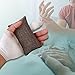 SWISSELITE Hand Contracture Cushion, Palm Grip with Elastic Band or Separator, Hand Grab Pad for Stroke Recovery, Help with Hand Rehabilitation