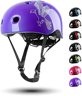 Prometheus Kask rowerowy dla dzieci, chłopców i dziewczynek, rozmiar XS, 48-52 cm, z obrotowym pierścieniem, kask rowerowy dla dzieci, certyfikat TÜV Rheinland