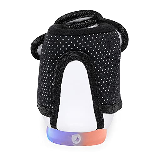 CHIU Kids LED Light Shoes with Chu Chu Musical Sound for Baby Boys and Girls (Black, 21-24 Months) 5 41yFzbLaQMS