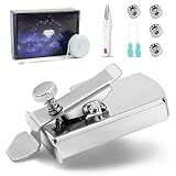 Magnetic Seam Guide Set Upgraded Universal Attachment Hemmer Sew Guide, Multifunctional Straight Line Hem Sewing Ruler for All Sewing Machines, Industrial and Home Sewing Supplies