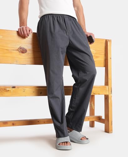 Image of Jockey RM09 Men's Super Combed Cotton Relaxed Fit Pyjama with Side Pockets