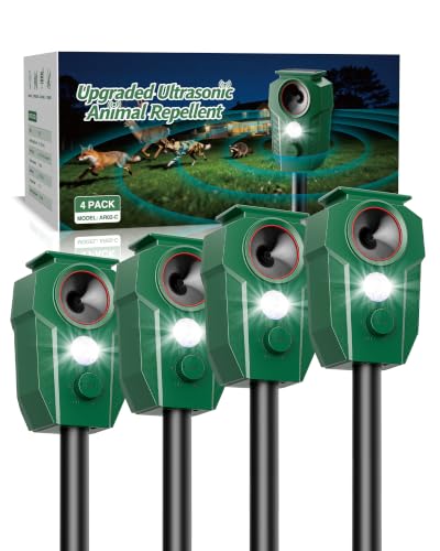G-Jyuncyou Solar Deer Repellent 4-Pack