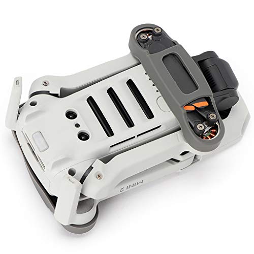 Hensych Silikon Propeller Halter Schutz Stabilisator für Mavic Mini 2 / Mavic Mini Drohne Klinge Fest Requisiten Transport Schutz Schnalle Sanft Startseite Montieren(Grau) – Bild 4