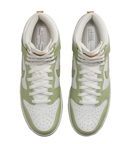 Nike Men's Dunk High Retro Shoes, Honeydew Honeydew Summit White, 114