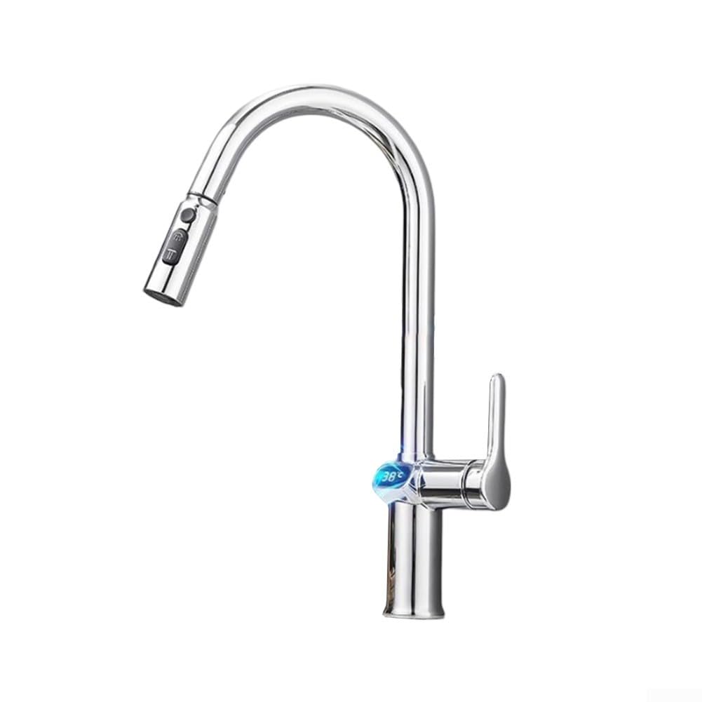 Miscelatore a LED estraibile nero LED miscelatore estraibile nero LED