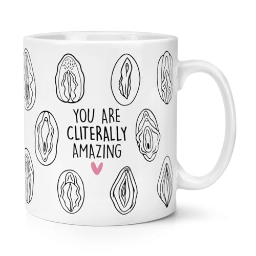 Gift Base Tasse, Keramik, 284 ml, lustig, unhöflich, Witz, Lesben, LGBT, Wortspiel, tolle beste Freundin