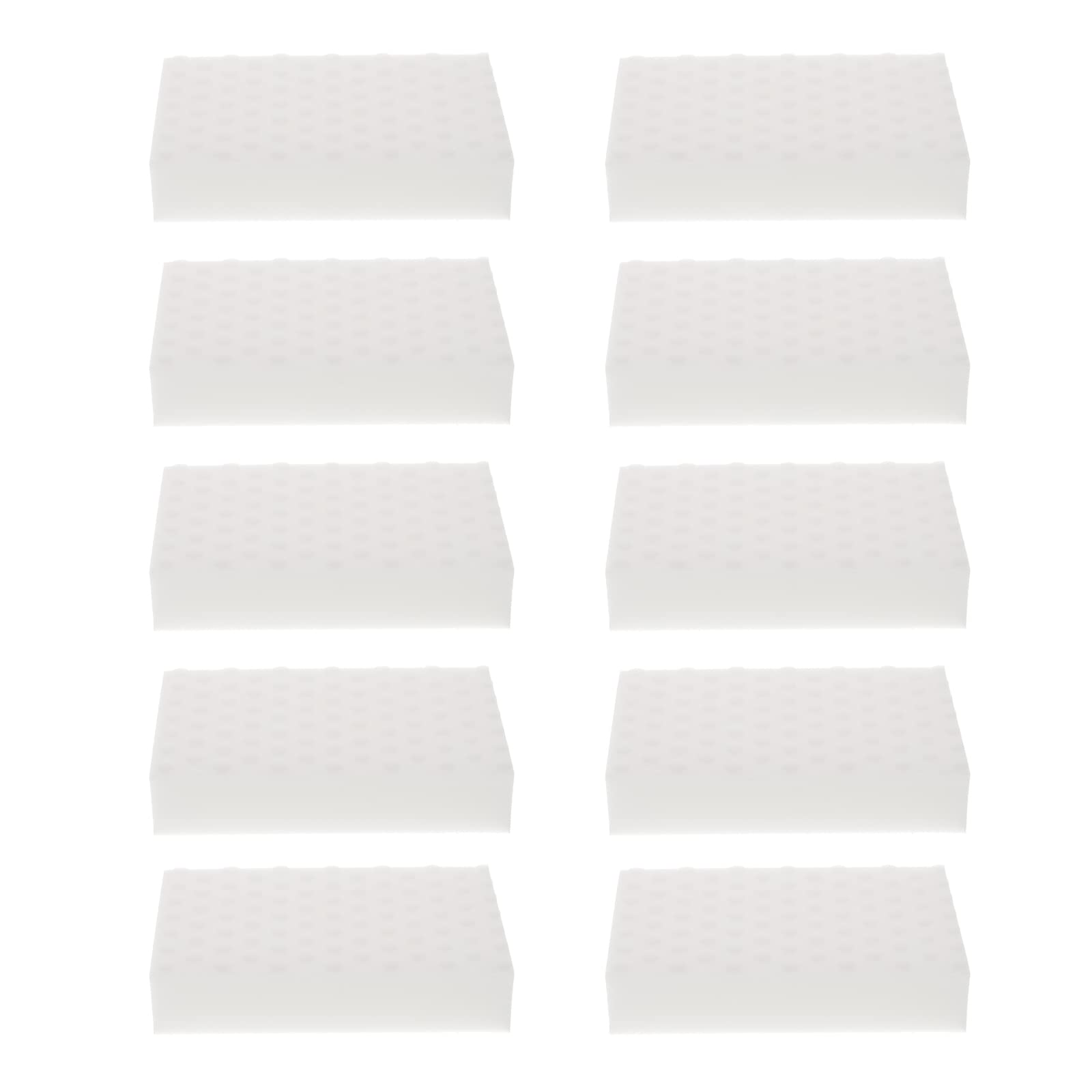 Éponge à vaisselle haute densité lot de 10 cubes blancs nettoyants pour cuisine et maison
