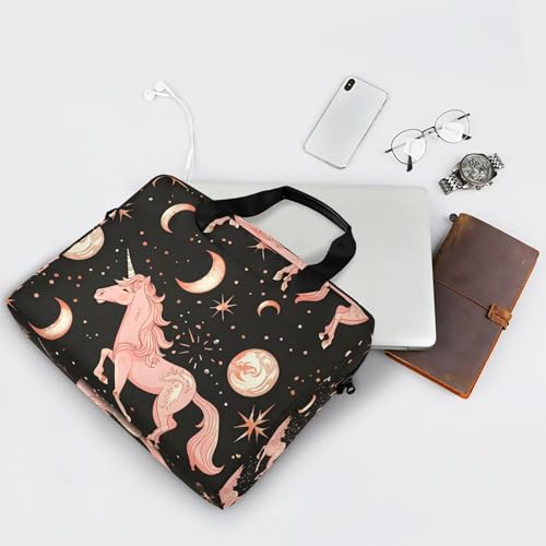 Funda Maletín para Portátil 13-15.6 Pulgadas Unicornio Rosa miniatura 7
