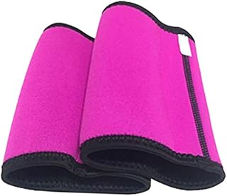 Hemoton De Faixas De Braço Sauna Envoltórios De Braço Feminino Manga De Braço Braçadeira Elástica Braçadeira De Fitness Modelador De Braço Manga De Suor Rosy Homens E