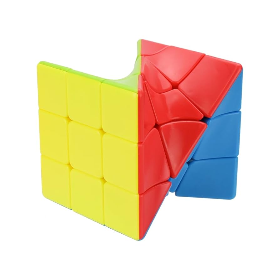 Amazon | 回転パズル ツイストキューブ 6色 3D 変形 形の変化