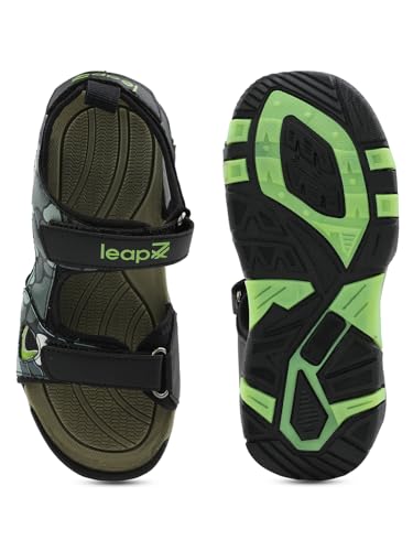 Image of Liberty Leap7x ADMIN Casual Sandal for Kids with EVA Sole | PU Upper Comfortable and Cushioned Footbed | Durable Summer Footwear for Outdoor | Ideal for Everyday Wear