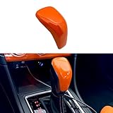 TLIFORT for Subaru Gear Shift Knob Shifter Head Cover Trim for Subaru Forester 2019-2023, for XV Crosstrek 2018-2023, for Impreza 2017-2023, for Outback 2020-2023, Orange