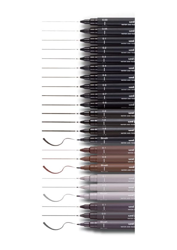 Uni-ball Signo Super Glitter Gelpennen UM-120SP - 1,0 mm - set van 5