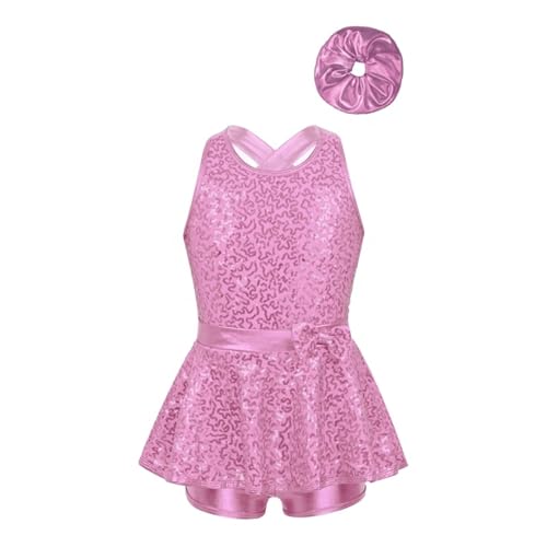 Disfraz de baile para niñas con lentejuelas y banda para el cabello miniatura 4