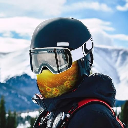 Balaclava de campo de girasoles para hombre y mujer, protección solar, transpirable, máscara completa para la cabeza para senderismo, ciclismo, correr, conducir miniatura 5