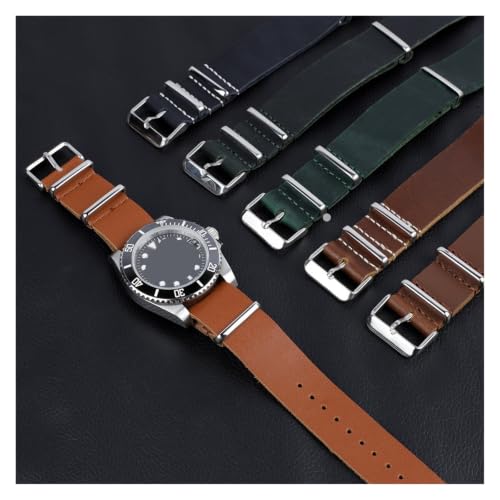 Bracelet de montre cuir rétro fait main l'histoire au poignet - 2